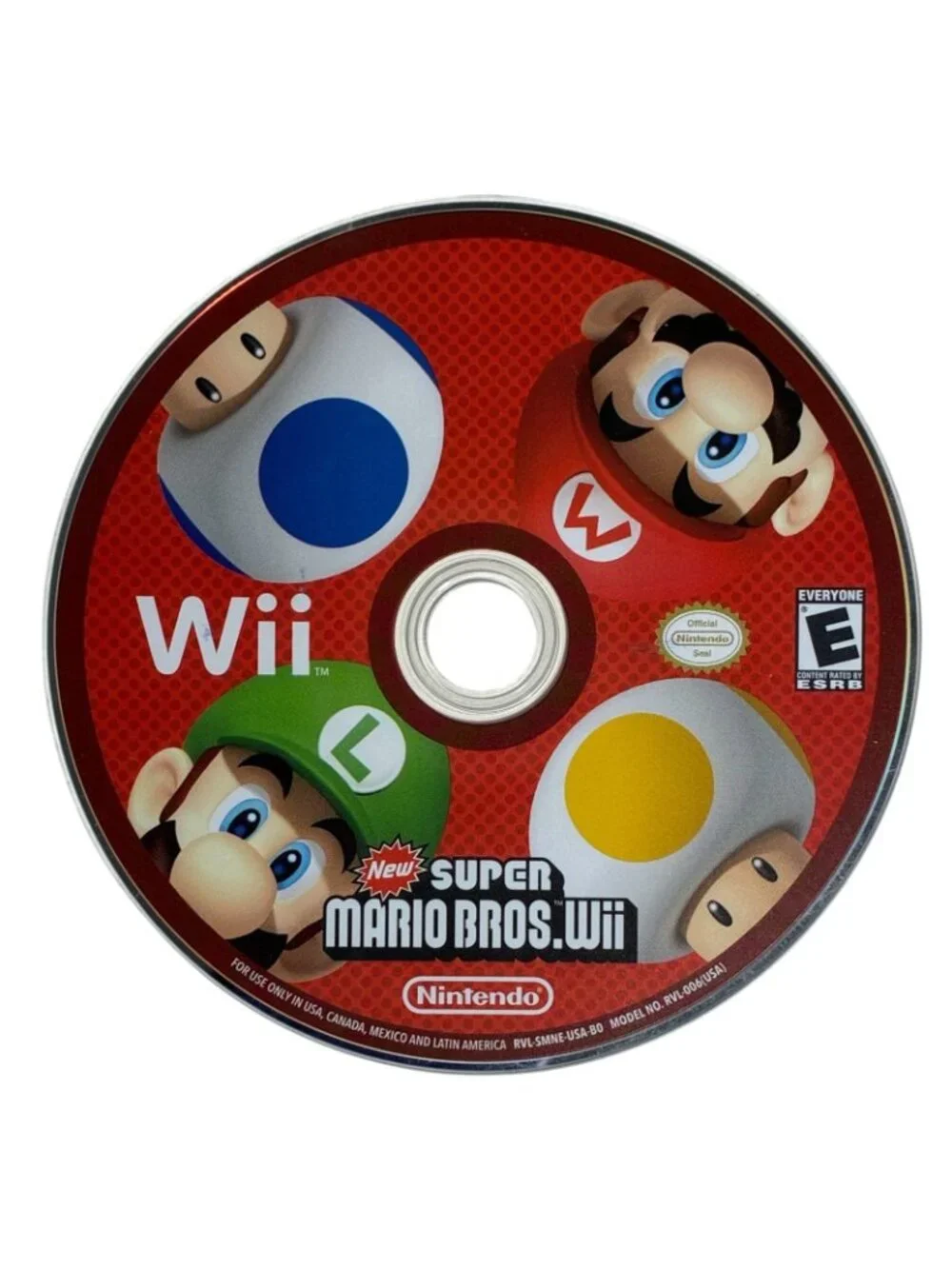 New Super Mario Bros Wii Nintendo Complete CIB Tested Game Case Manual 2009
